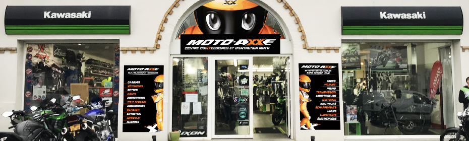 Moto Axxe favorise ses commerces locaux