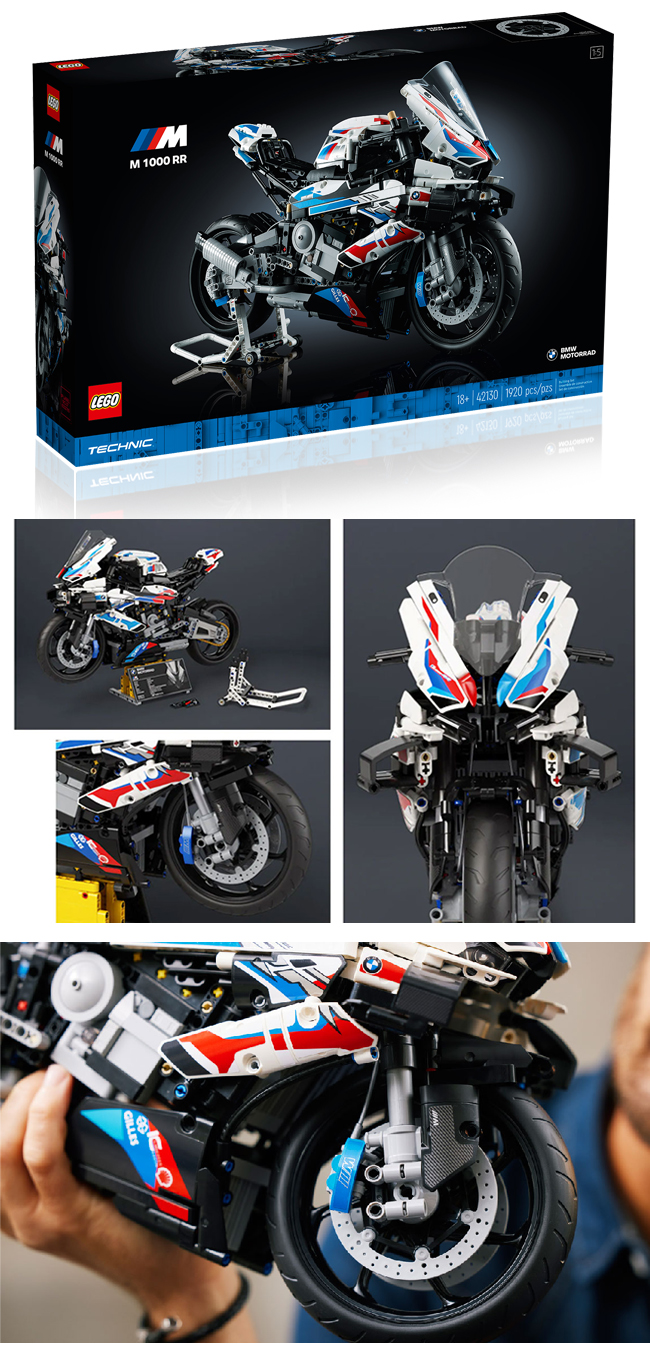 Moto Lego Technic BMW M1000RR - Moto Axxe France
